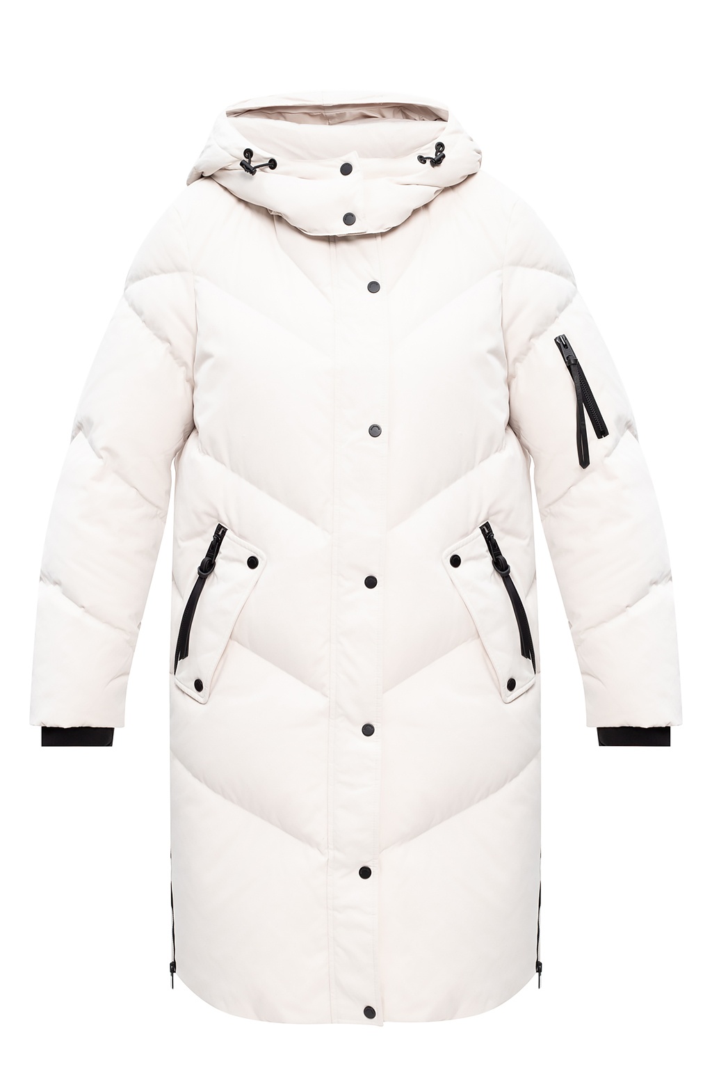 All white sales bubble coat